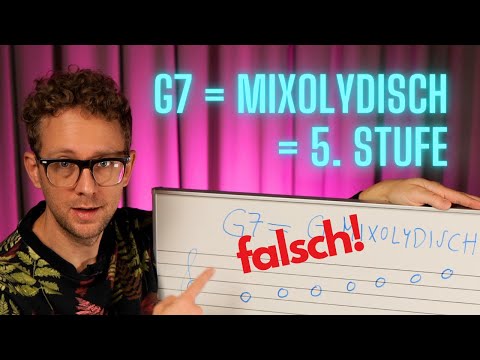 Warum G7 = Mixolydisch = 5. Stufe FALSCH ist – und wie es einfacher und schneller geht