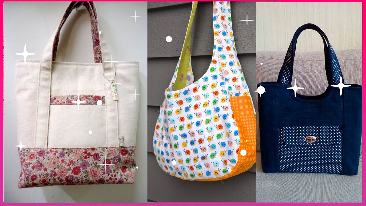 BOLSOS TELA fácil de confeccionar