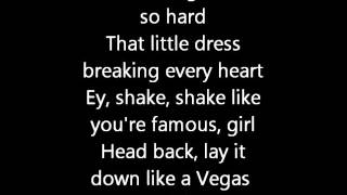 Conor Maynard Vegas Girl Lyrics Video