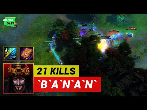 HoN Valkyrie STAFF OF THE MASTER with GRIMOIRE OF POWER - MVP