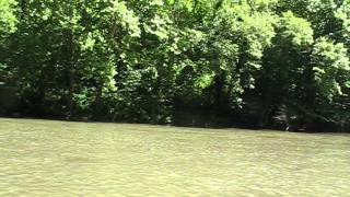 preview picture of video '360° view Tug Fork of Big Sandy River - state tripoint area of Kentucky - Virginia - West Virginia'