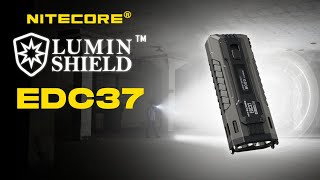 主打雙8K的性能怪獸 NITECORE EDC37 新時代隨身戰術手電筒 #電筒王