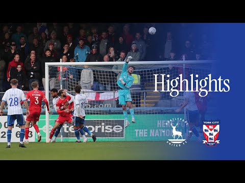 Highlights | Hartlepool United 1-2 York City