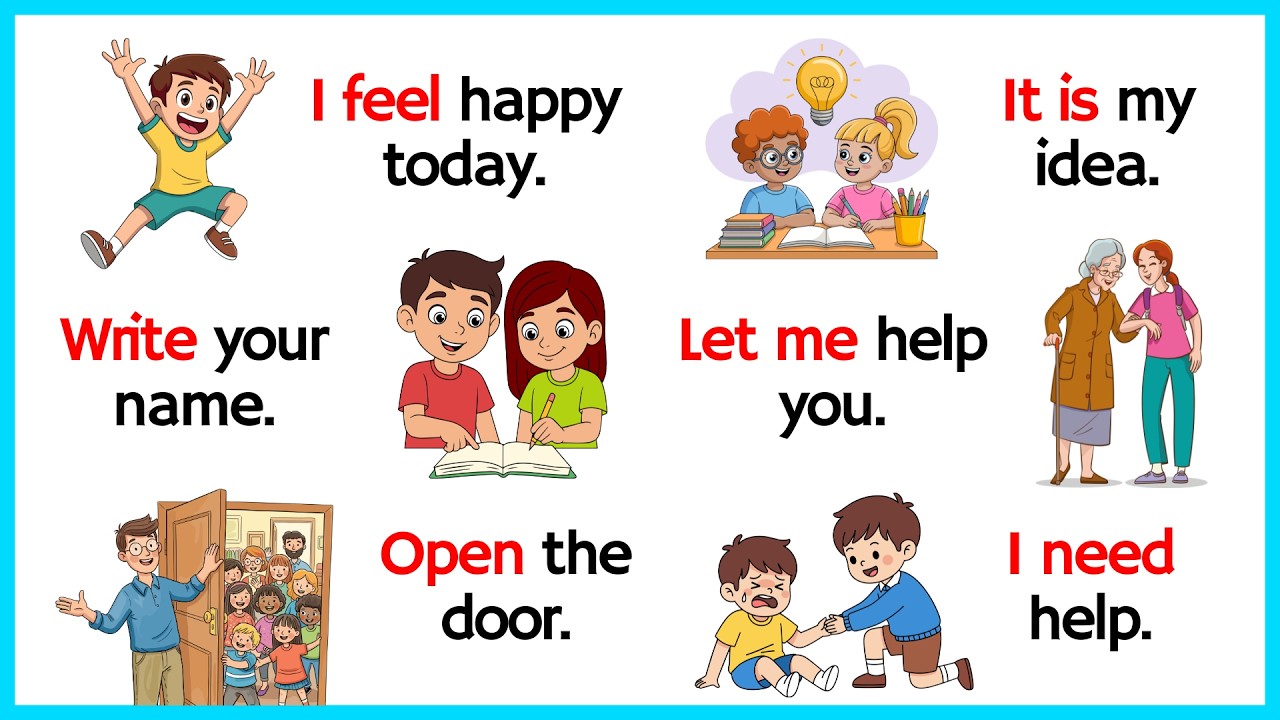 Practice Shadowing: 100 Daily Use English Sentences | English Speaking ...