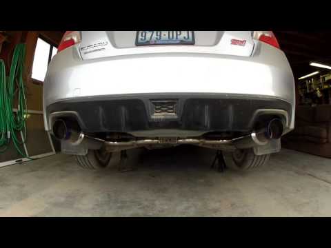 2015 STi Invidia N1 dual titanium exhaust