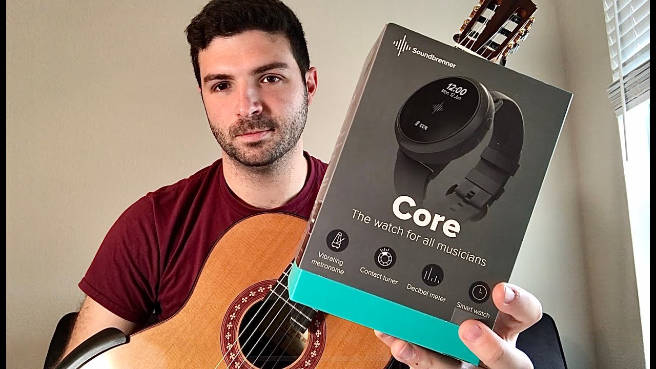 Soundbrenner Core Review - Vibrating Metronome Smartwatch - Unboxing and First Impressions - YouTube