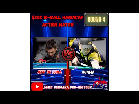 $20K 10-Ball Action Match: Jeffrey De Luna Vs Gregorio "Guama" Sanchez