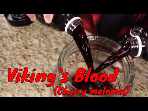 Viking's Blood | Cherry Juice Melomel | Easy Recipe