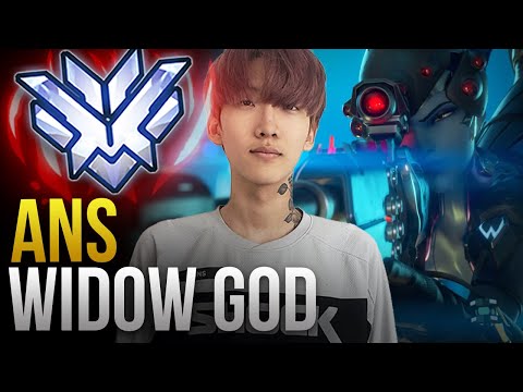 ANS - ONE OF THE BEST KOREAN WIDOWMAKERS - Overwatch Montage