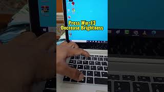 Adjust Laptop Brightness Shortcut Key #brightness #laptop #windows #shorts #trending #shortcut