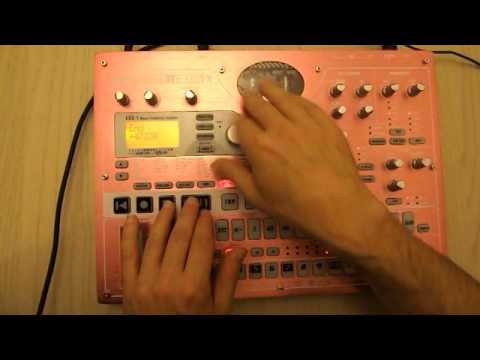 electribe esx turntable effects 101  (+my new bguitar!)