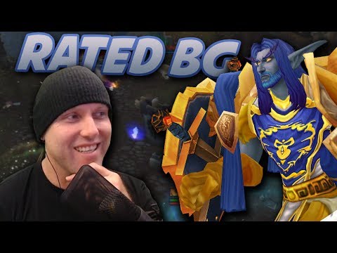 GRIND THE RATING - Prot Warrior PvP in Rated Battlegrounds Highlights - Legion 7.2.5