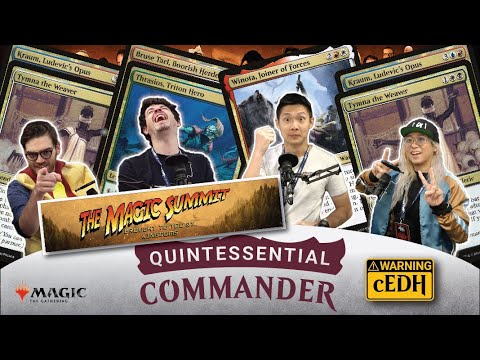 cEDH SHOWDOWN at Magic Summit! Winota vs Bruse/Thrasios vs Tymna/Kraum MTG EDH