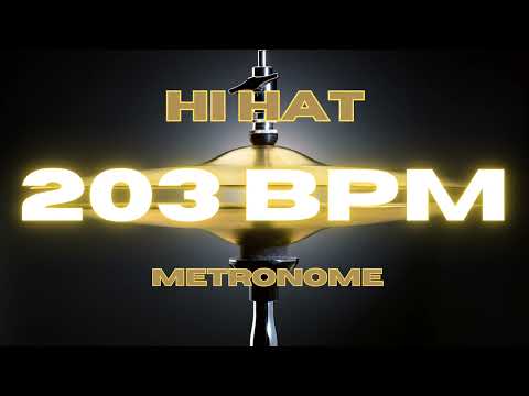 203 BPM - Hi Hat Metronome