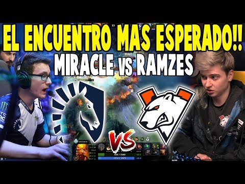 ¡PARTIDAZA! Liquid vs VP [Bo3] - "Miracle vs Ramzes" - MDL DISNEYLAND PARIS MAJOR DOTA 2