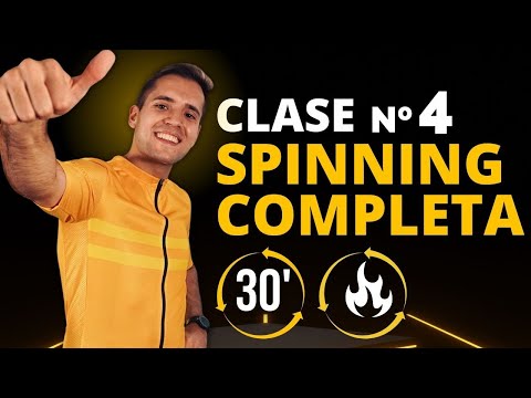 SPINNING COMPLETA 04  | Clase de Spinning completa en Español en 30 minutos. Comercial | JUANGOMEZTV