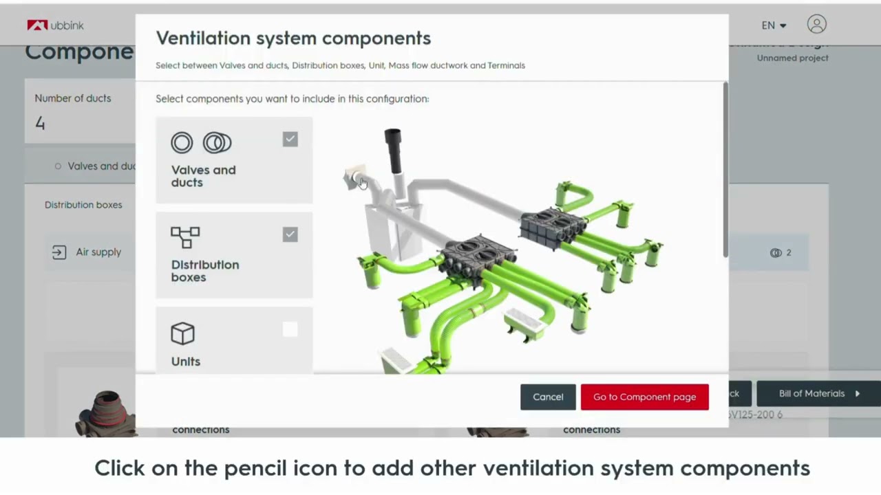 Ubbink’s Aerflux Configurator