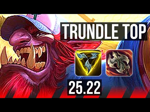 TRUNDLE vs IRELIA (TOP) | 6/2/4 | KR Master | 25.22