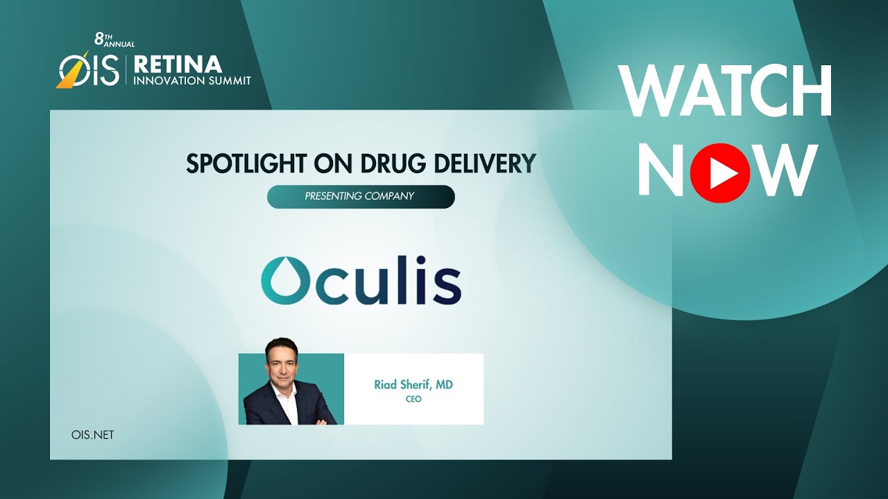 Oculis - Riad Sherif, MD, CEO