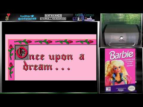 Saturday Night Special - NINfaniam69 Grills while Eternallydeadinside plays Barbie on NES
