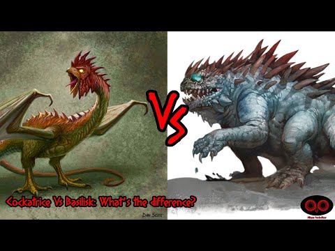 Cockatrice Vs Basilisk: What's the difference?