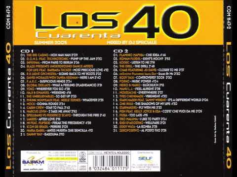 Los Cuarenta Summer 2005 (CD1)