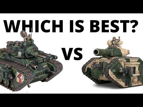 Rogal Dorn vs Leman Russ - Which is STRONGER in the New Guard Codex?