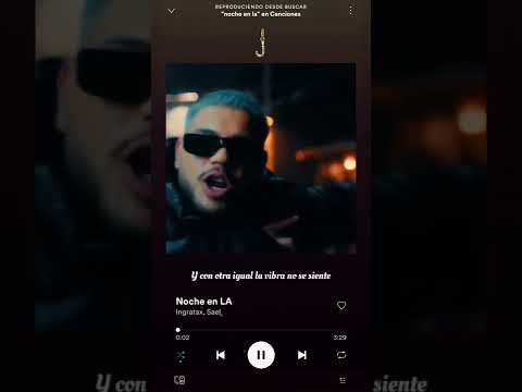 Ingratax, Sael - Noche En LA (Estado Para WhatsApp)