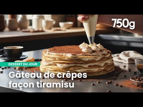 Recette chandeleur : crêpes façon tiramisu