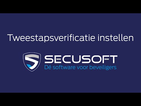 Extra veilig inloggen met 2-stapsverificatie - Secusoft, dé software voor beveiligers