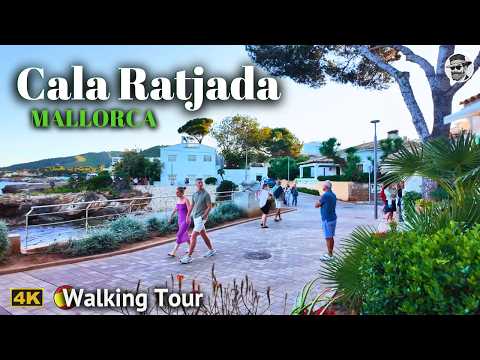 Exploring "Cala Ratjada" Picturesque Town, Beaches, Local Life & Nightlife 🌴 Mallorca 4K