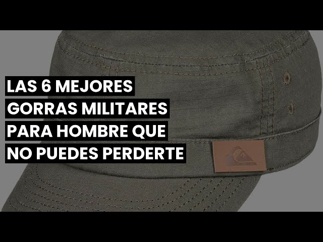 Vídeo relacionado con styleBREAKER Gorra Militar Unisex de Lona con Visera Curva, Ajustable para Hombres y Mujeres, Estilo táctico, Ideal para Uso Casual y Outdoor, Caqui