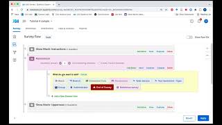 Qualtrics tutorial 4   survey flow, scoring