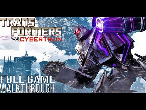 TRANSFORMERS WAR FOR CYBERTRON Full Game Walkthrough - No Commentary (T: WfC - Deceptacon Campaign)