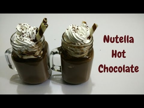 Nutella Hot Chocolate Recipe by Cooking with Smita
