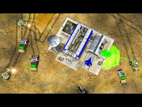 US Air Force Confronts the GLA’s High-Tech Commander | C&C Generals Zero Hour - Mission Map