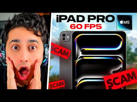 آنباکس آیپد پرو 2025 😂 اسکم شدم 60 اف پی اسه