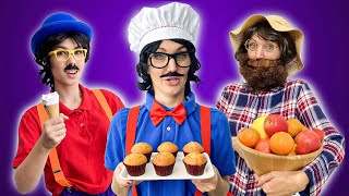 The Muffin Man | Kids Songs and Nursery Rhymes