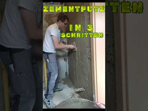 Perfect cement plaster in 3 easy steps - even for beginners! #diy #crafts