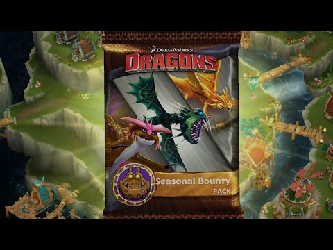 NEW SEASONAL BOUNTY PACK - Dragons: Rise of Berk
