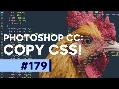 YouTube video about: What is copy css in photoshop?