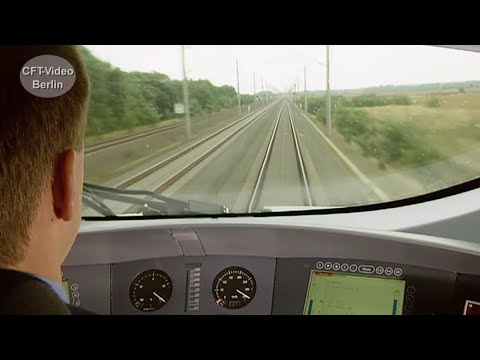 ICE3 Schnellfahrt mit über 360 km/h