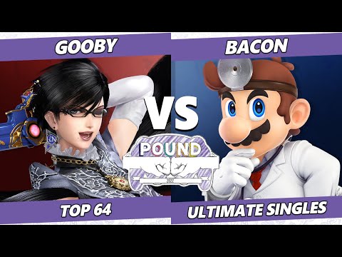 Pound 2022 Top 32 - Gooby (Bayonetta, ROB) Vs. BacoN (Dr. Mario) SSBU Smash Ultimate Tournament