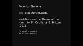 Biscione BRITTEN DIVERSIONS for small orchestra (2013)