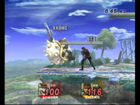 BotIE2 L¼F - King Kong (Bowser) vs Swordgard (Snake) 2