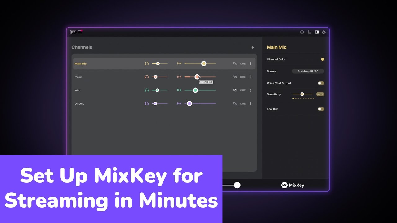 MixKey | Set Up MixKey for Streaming in Minutes
