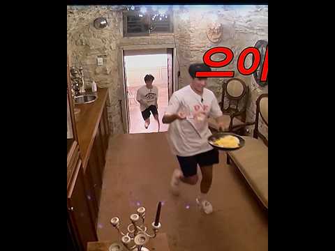 WONWOO & DK iconic fight for eating EGGS😂wonwoo running behind HIM#seventeen#mingyu#Joshua#nanatour
