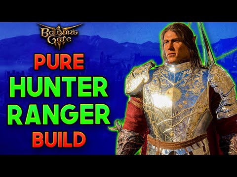 Baldur's Gate 3 - Pure Hunter Ranger Build - Hunter Subclass Guide - Best AOE Archer