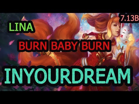 inYourdreaM [Lina] vs EternaLEnVy (Morphing) SEARank | DotaA2 7.13b