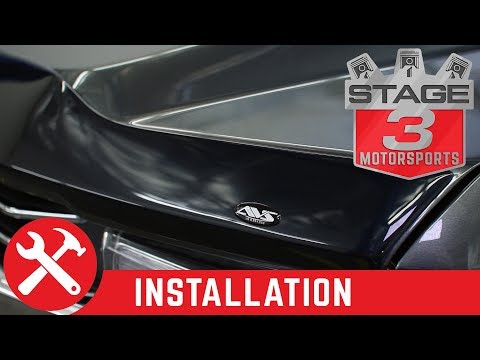 2017 F250 and F350 Super Duty AVS Bugflector Bug Deflector Install